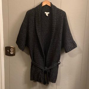 Ladies sweater cardigan wrap